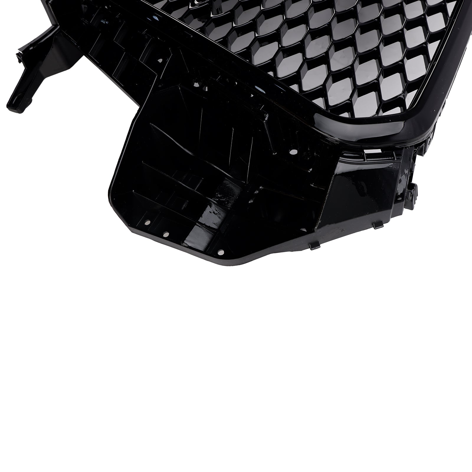 2011 2012 2013 2014 2015 Audi Q3/ S-Line RSQ3 Style Gloss Black Front Honeycomb Mesh Grille