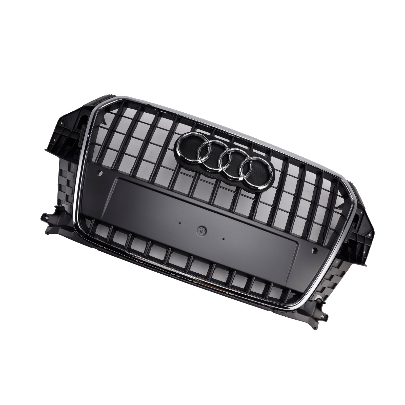 2011-2015 Audi Q3/S-Line Gray Chrome Front Mesh Grille Grill 5060531048501