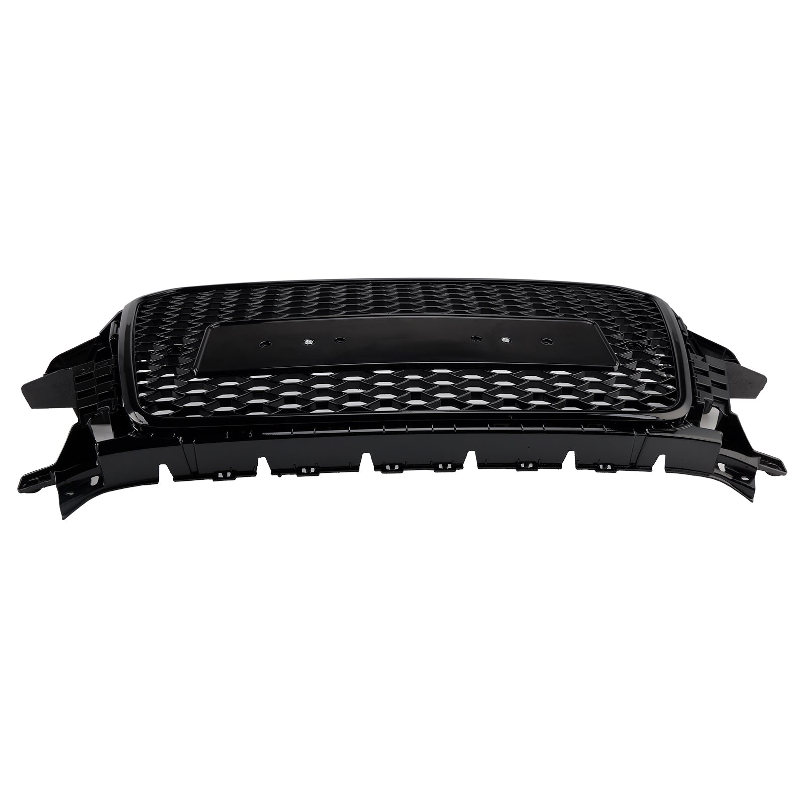 2011-2015 Audi Q3 S-Line RSQ3 Style Front Honeycomb Mesh Grille Gloss Black