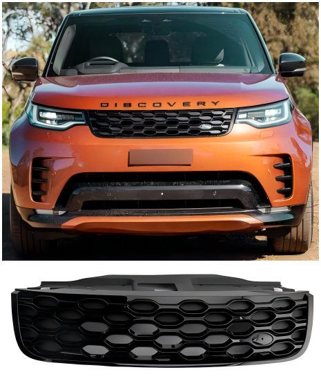2017 2018 2019 2020 Land Rover Discovery 5 L462 Front Bumper Grill Grille Black