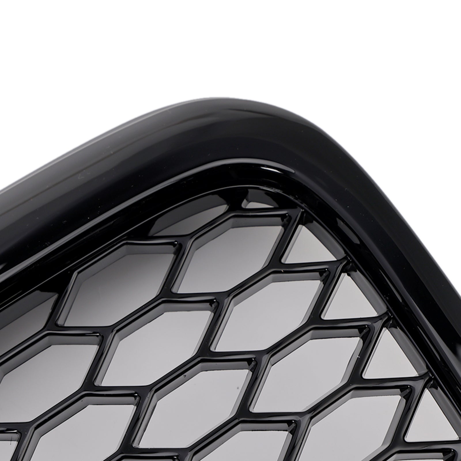 2004 2005 2006 2007 2008 Audi A6 C6 Pre-Facelift Black Front Honeycomb Bumper Grill Grille