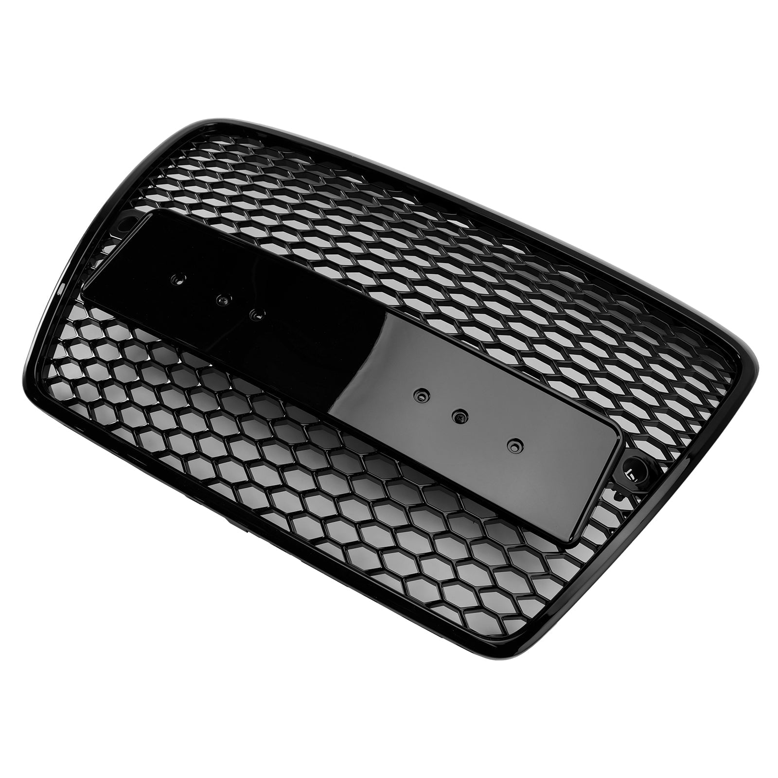 2004 2005 2006 2007 2008 Audi A6 C6 Pre-Facelift Black Front Honeycomb Bumper Grill Grille