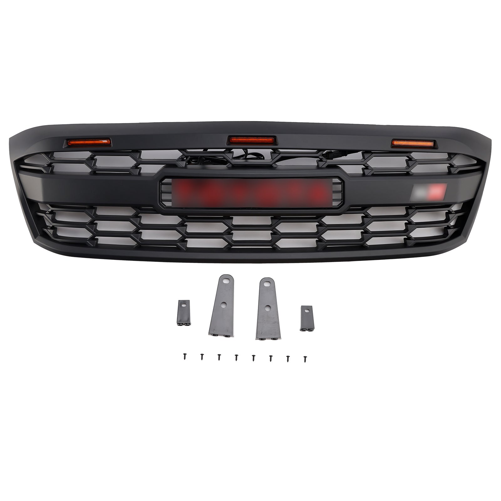 Toyota Hilux N70 Pre-Facelift 2005-2011 with LED GR Style Front Bumper Grill Grille