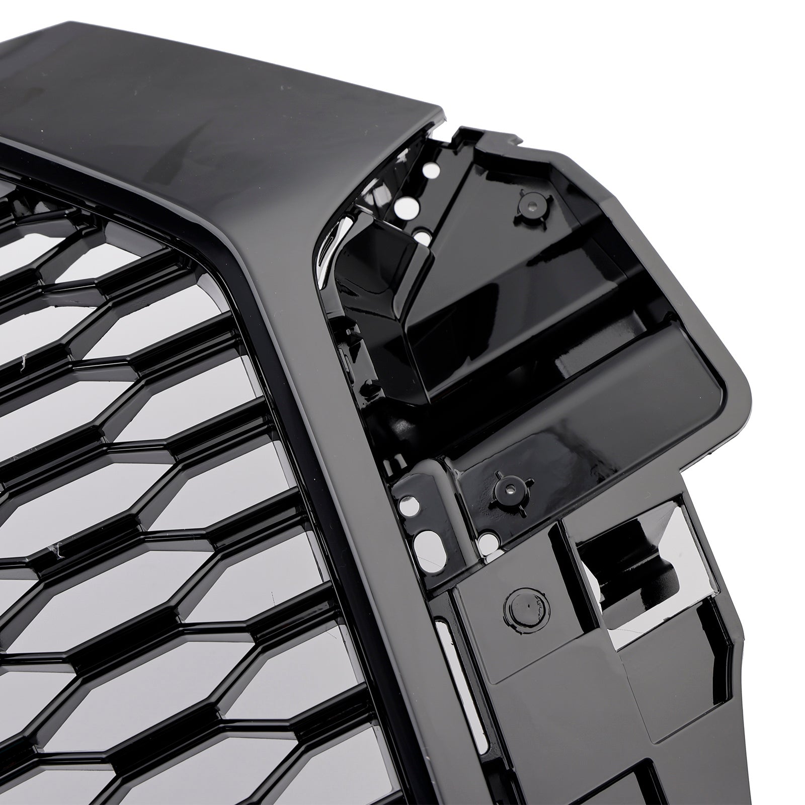 2016-2018 Audi Q3 RSQ3 Style Front Honeycomb Grill Grille Gloss Black