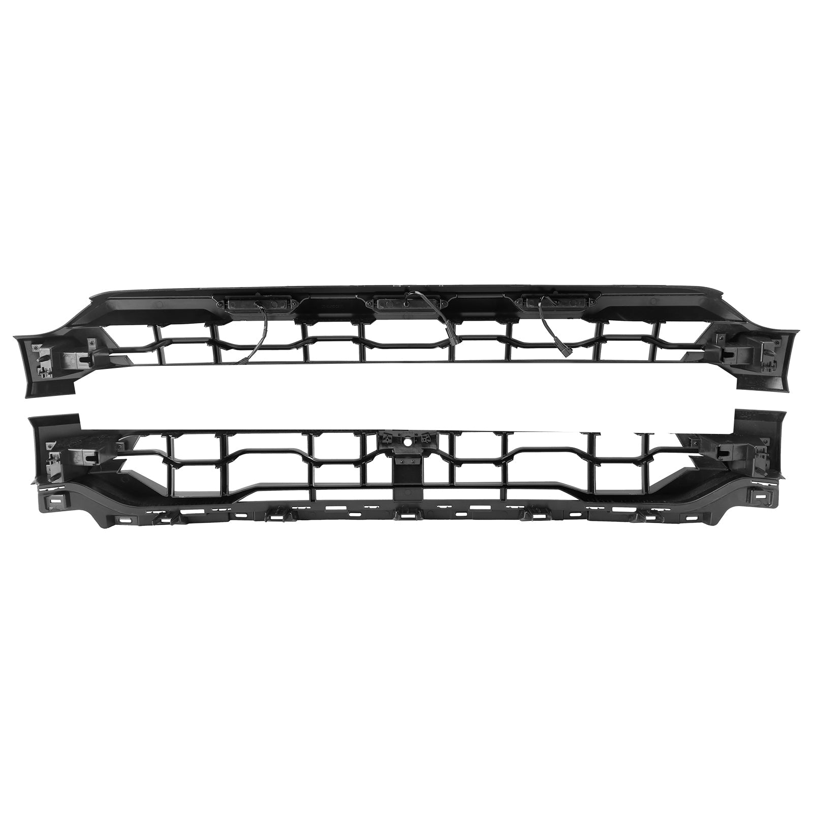 2024+ Ford F150 With LED Black Front Bumper Grille Grill