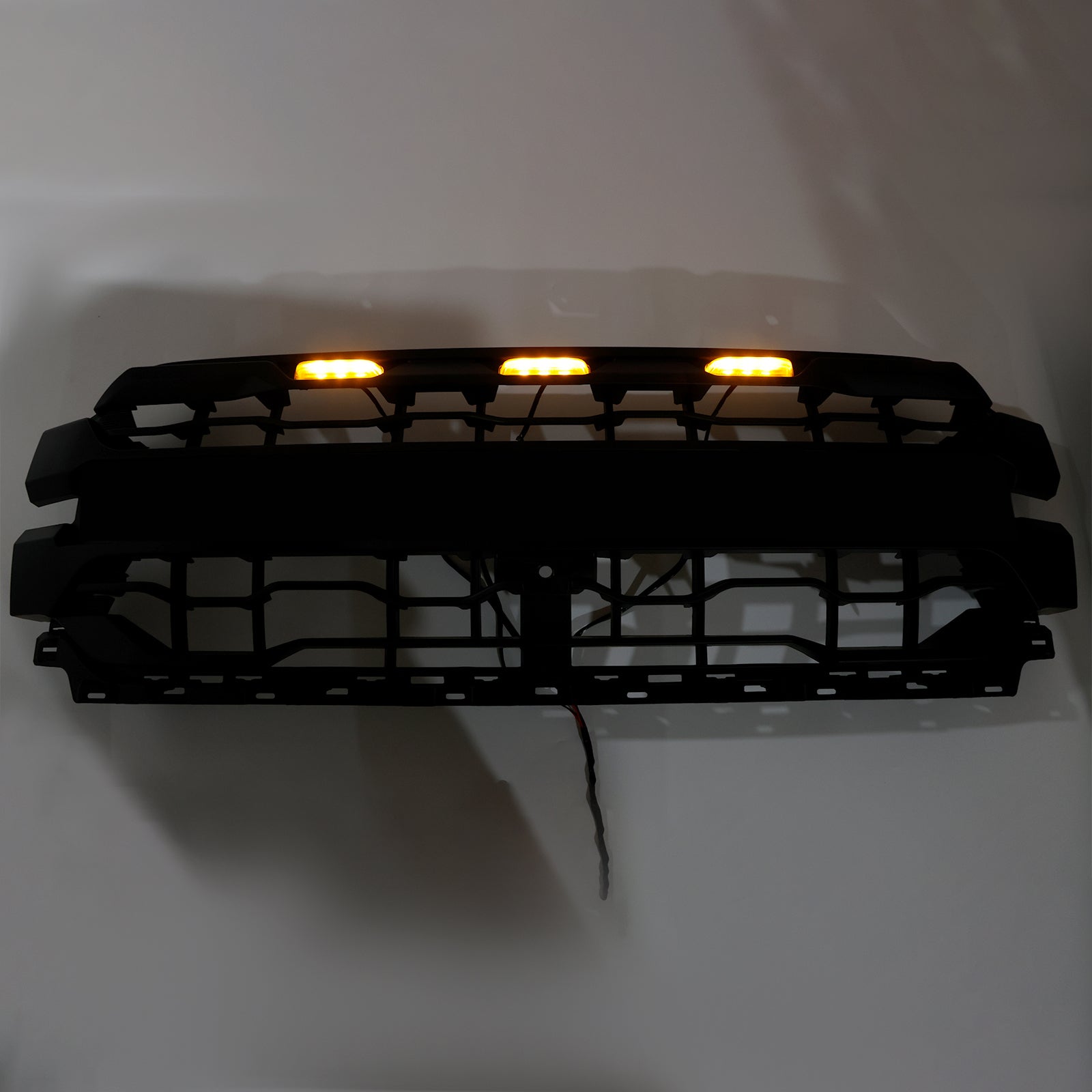 2024+ Ford F150 With LED Black Front Bumper Grille Grill