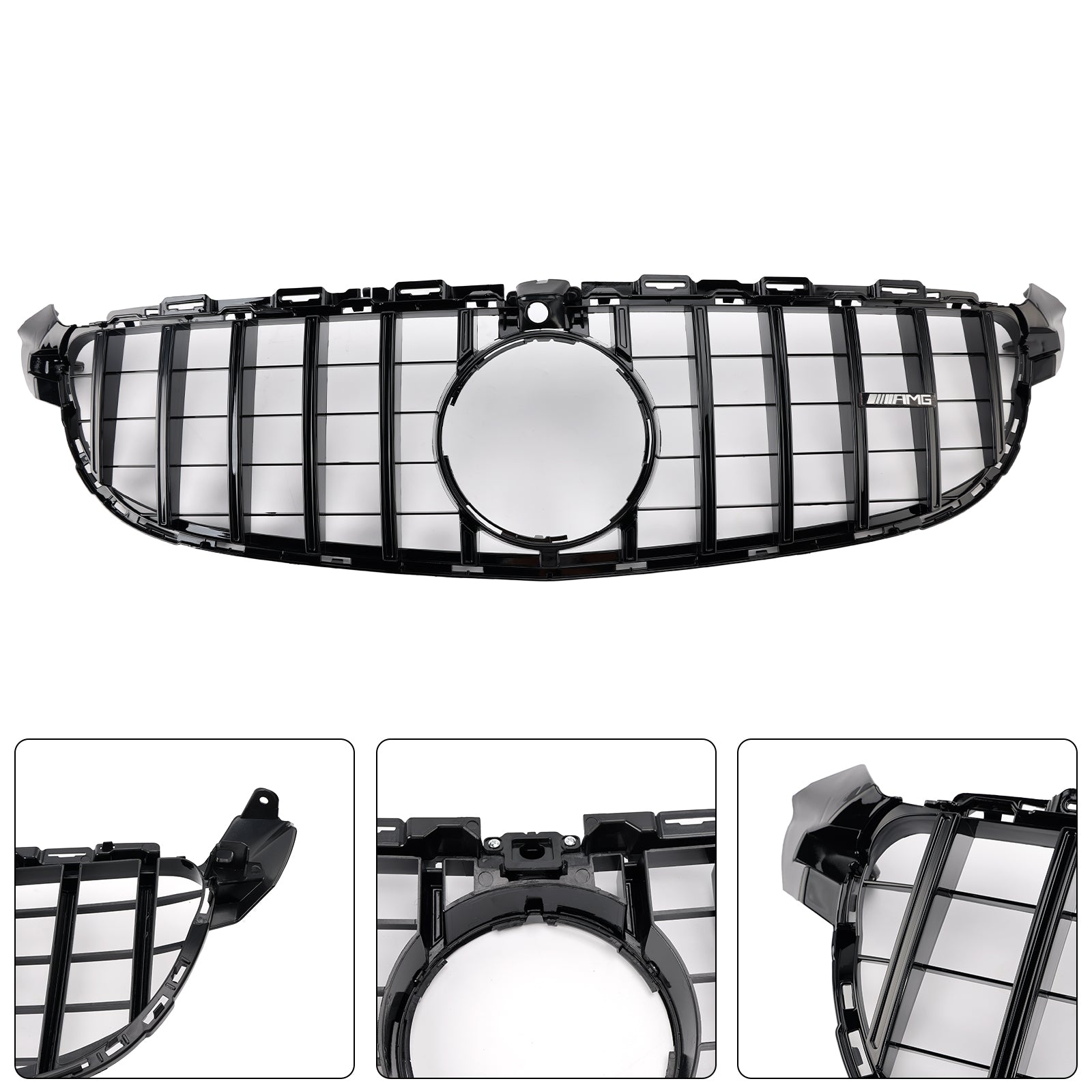 2015-2018 Mercedes Benz W205 C63 Pre-Facelift Front Bumper Grille Grill