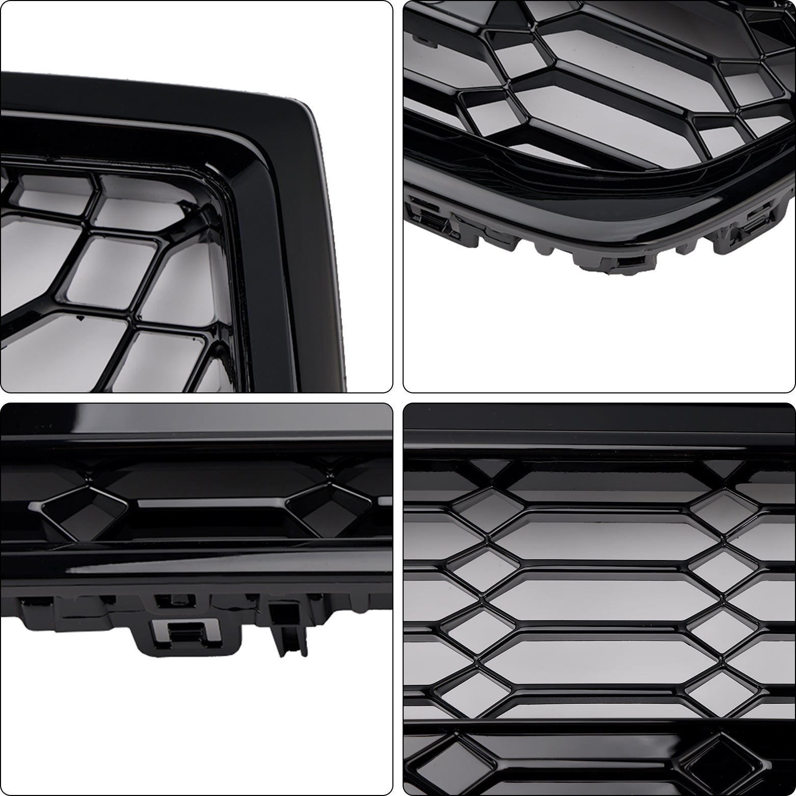 2019-2024 Audi A7 C8 / Sline / S7 Gloss Black Front Bumper Grill Grille