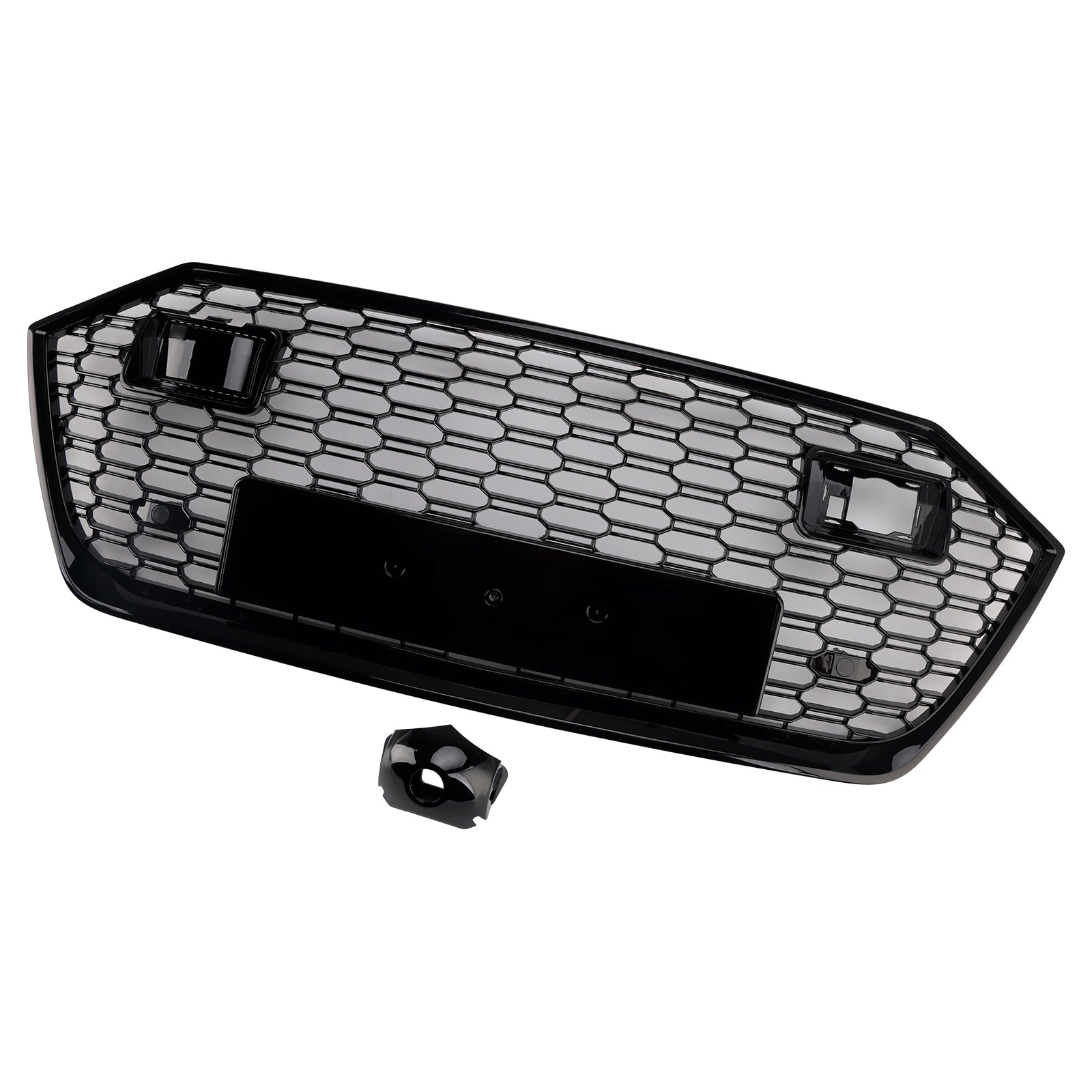 2019-2024 Audi A7 C8 S7 W/ACC Front Bumper Grille Grill Black