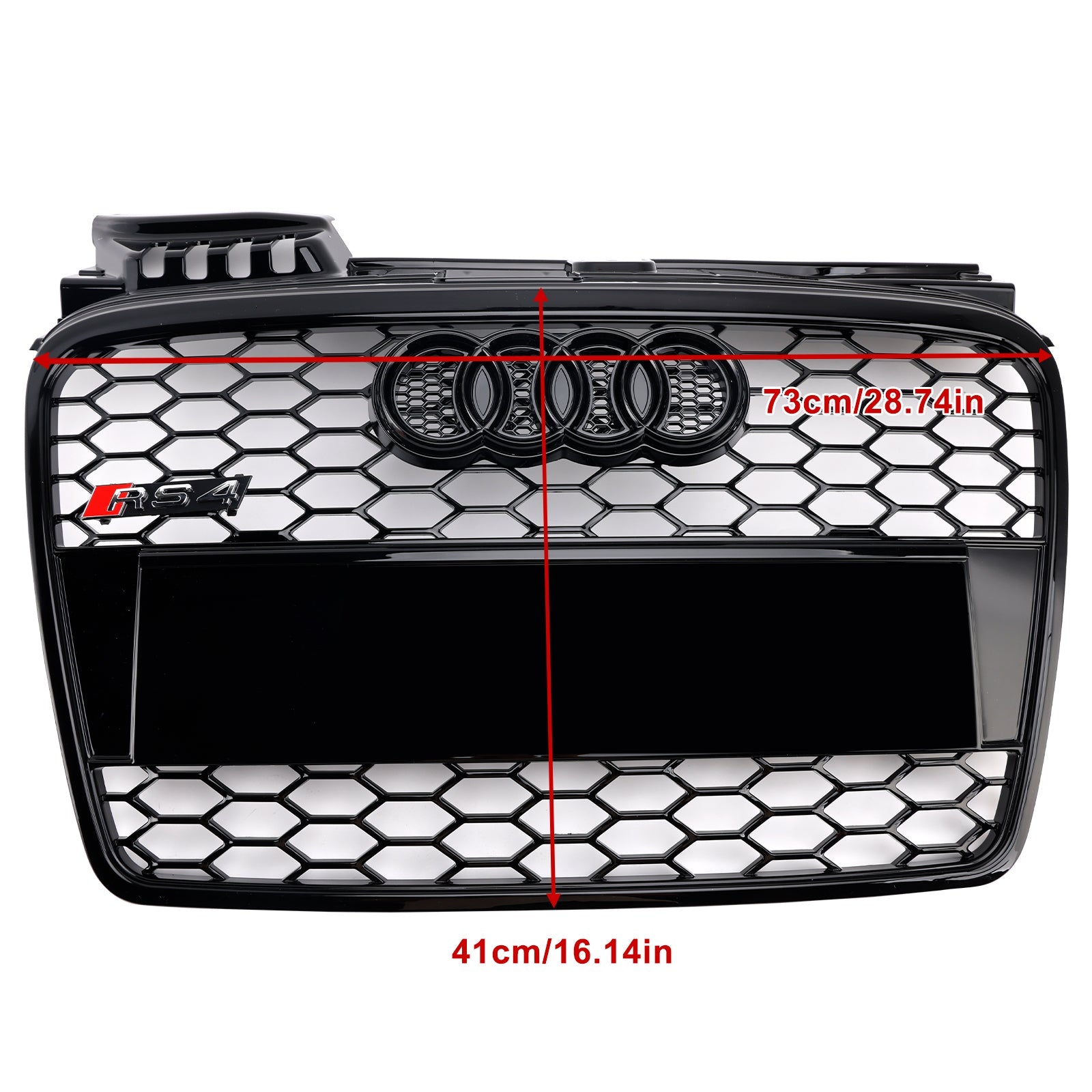 2005-2008 Audi A4 B7 RS4 Style Honeycomb Sport Mesh Hex Grille Grill