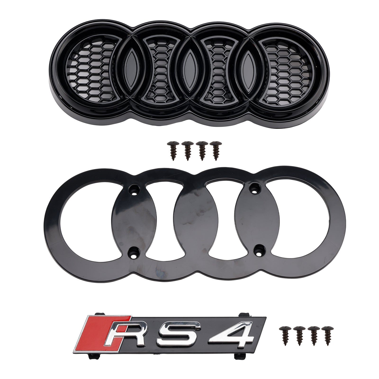 2005-2008 Audi A4 B7 RS4 Style Honeycomb Sport Mesh Hex Grille Grill