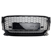2016-2020 Audi Q2 Pre-Facelift Gloss Black Front Honeycomb Grille Grill