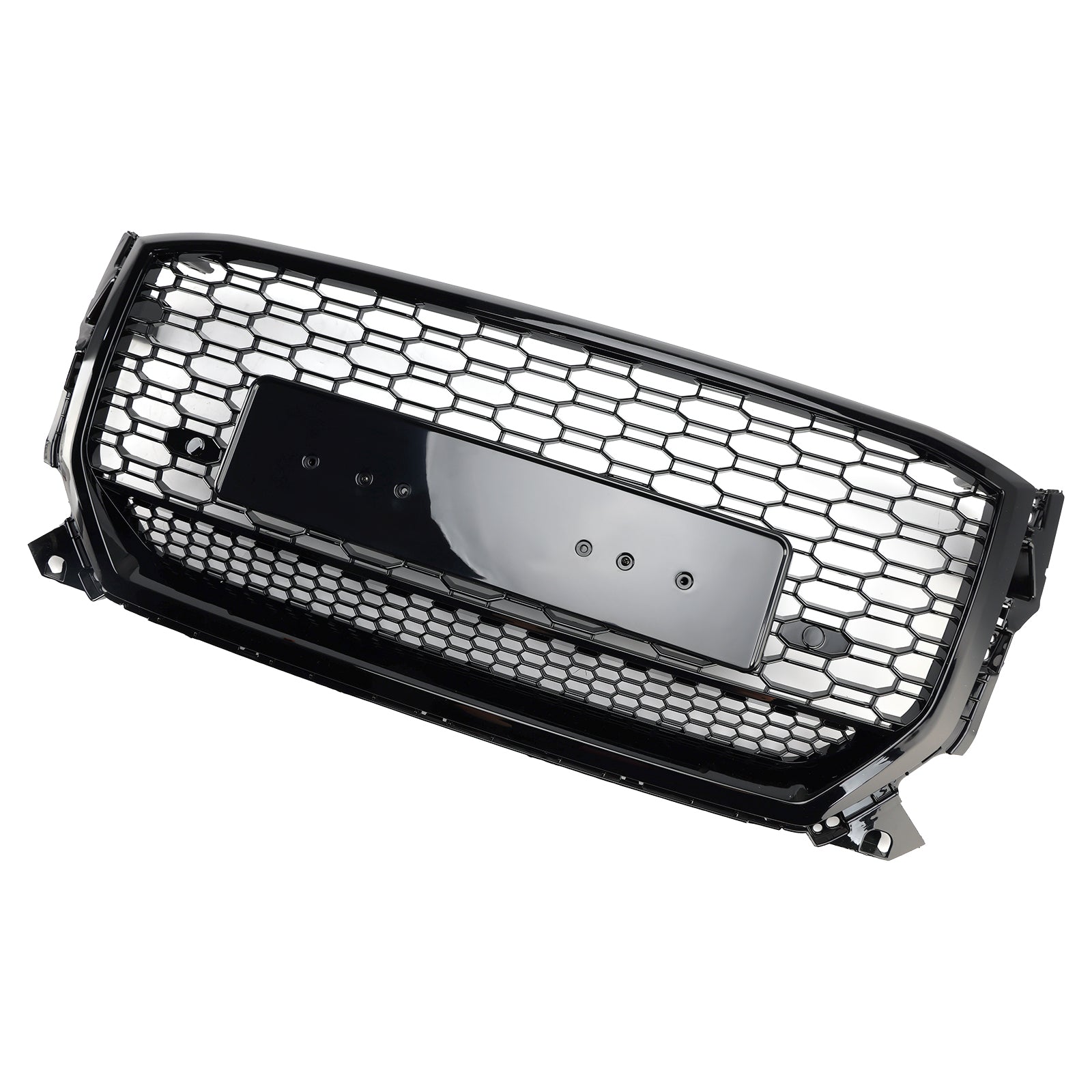 2016-2020 Audi Q2 Pre-Facelift Gloss Black Front Honeycomb Grille Grill