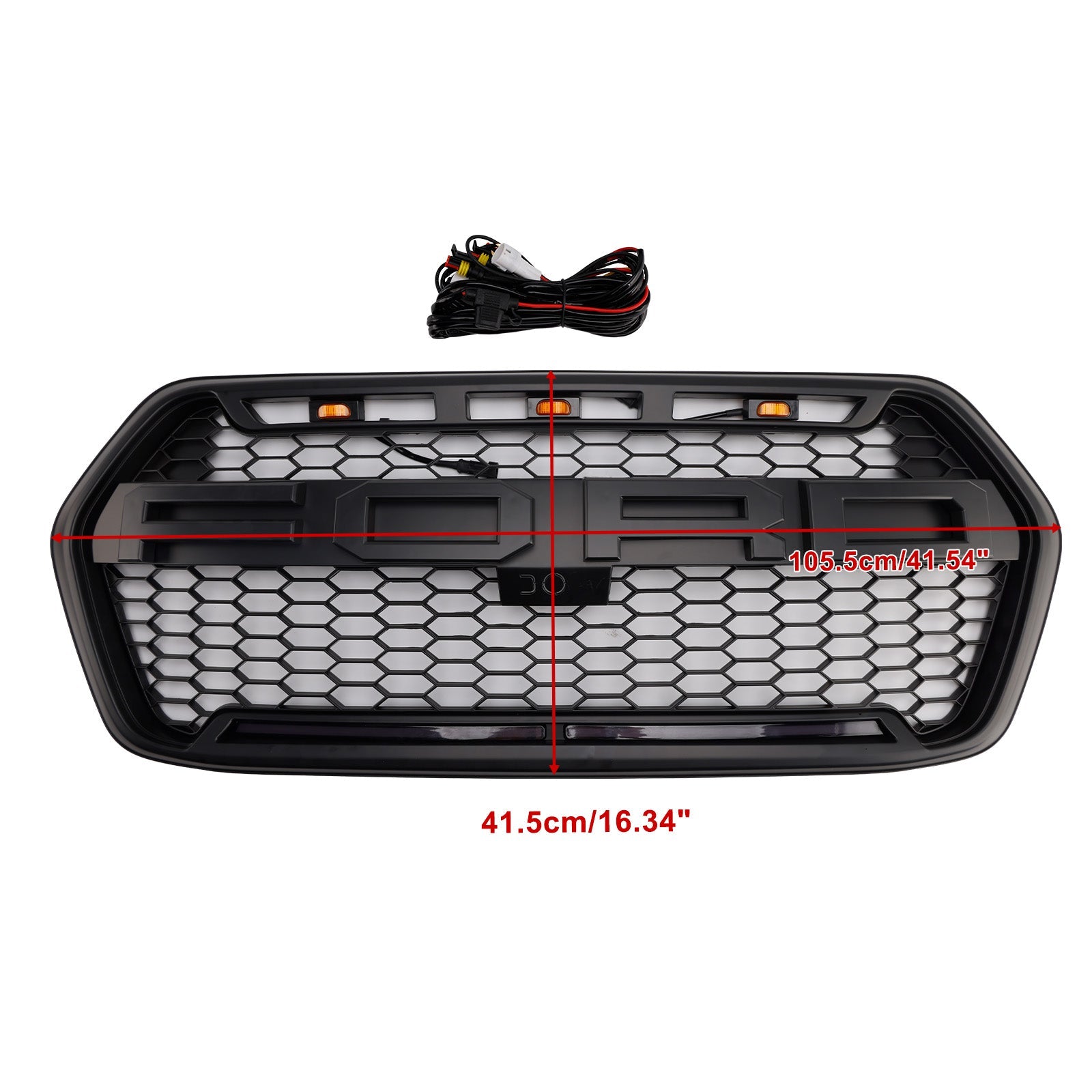 2020-2025 Ford Transit 150 250 350 Raptor Style Front Bumper Grill Grille