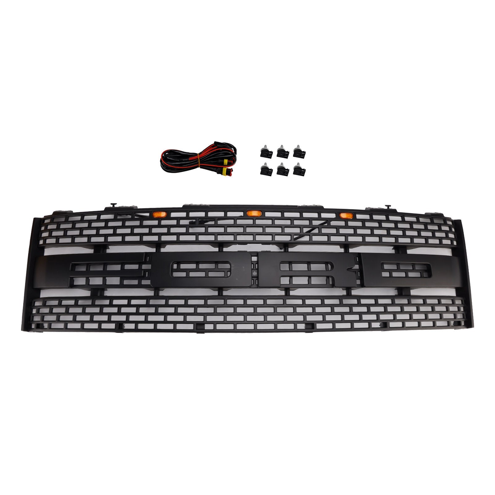 2010-2014 Ford F150 Raptor W/O Camera Hole Front Bumper Grille CL3Z8200DA