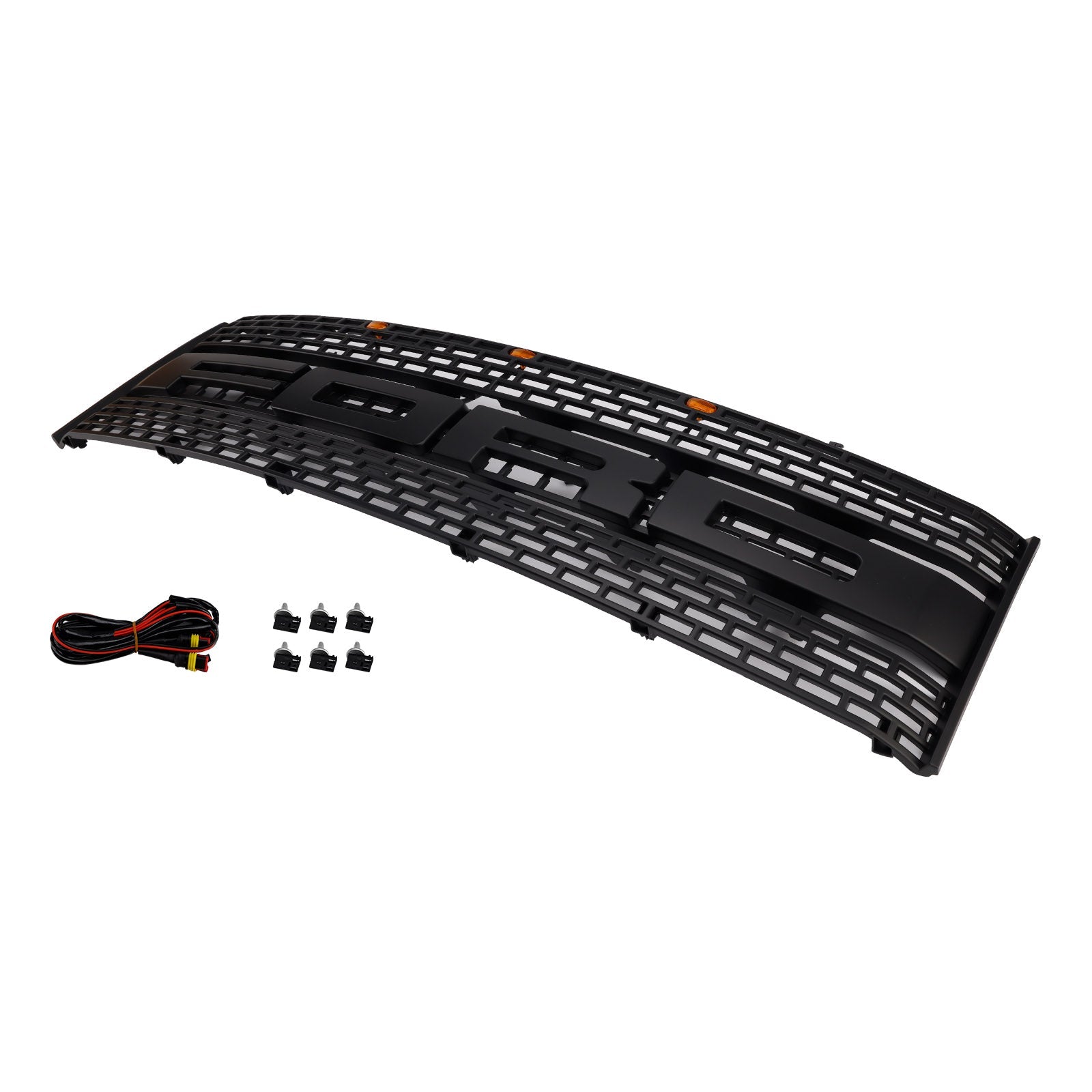 2010-2014 Ford F150 Raptor W/O Camera Hole Front Bumper Grille CL3Z8200DA