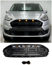 2019 2020 2021 2022 2023 Ford Transit Connect With LED Black Front Bumper Grill Grille