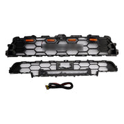 2024+ Toyota 4Runner TRD PRO W/Light Bar Front Bumper Grille Grill Black