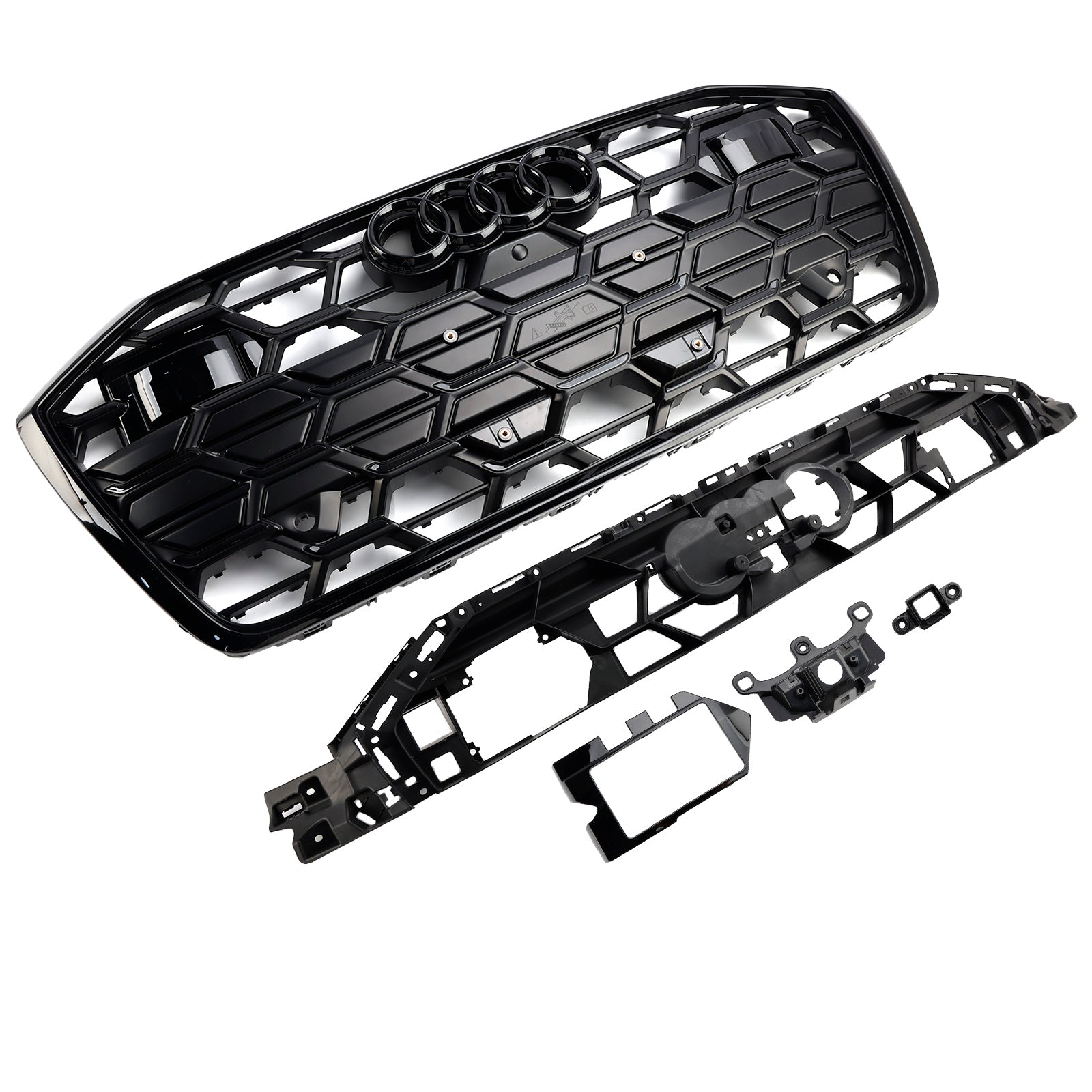 2019 2020 2021 2022 2023 Audi A6 S6 Black Front Bumper Grille Grill 4K0853651T