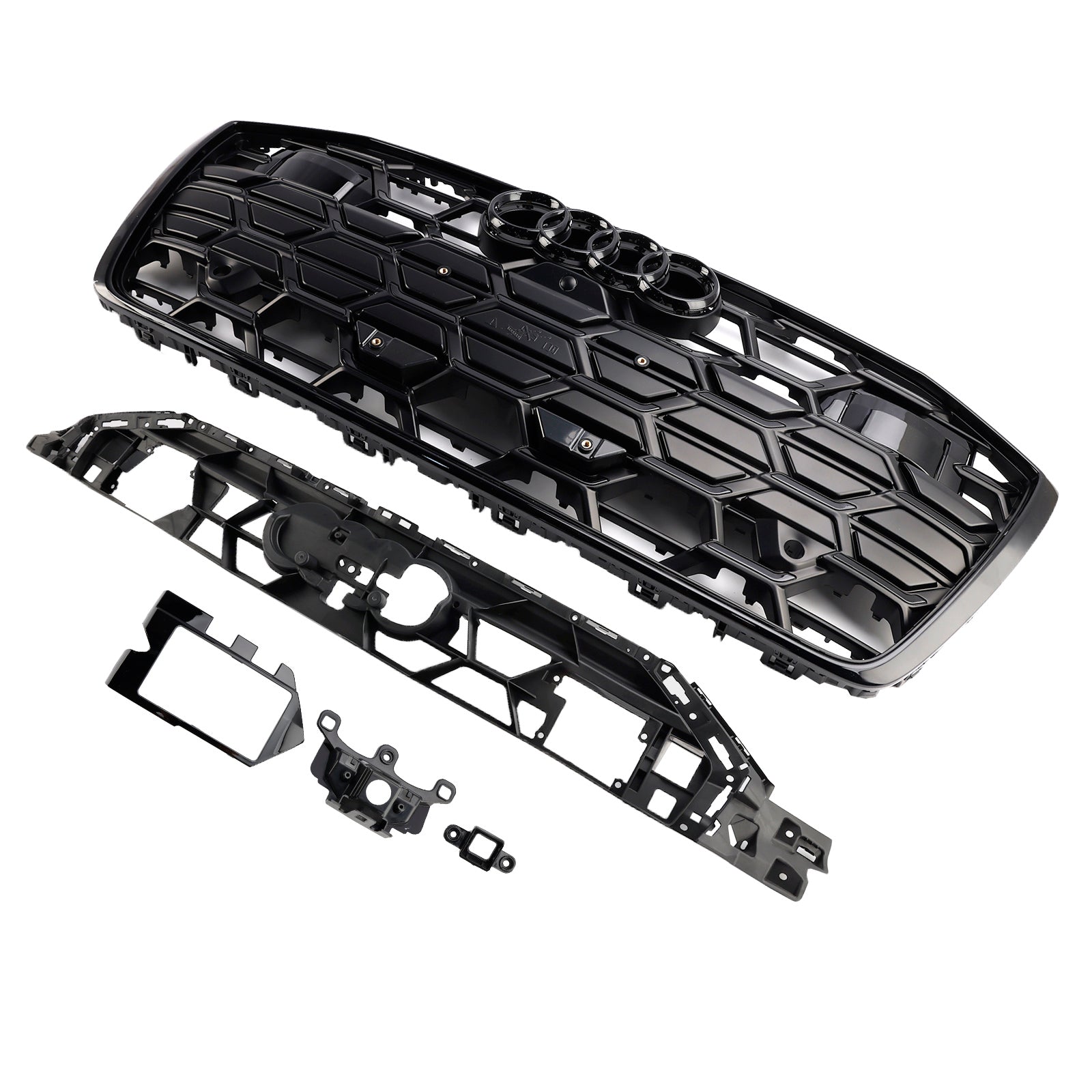 2019-2023 Audi A6 S6 Black Front Bumper Grille Grill 4K0853651T