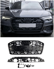 2019 2020 2021 2022 2023 Audi A6 S6 Black Front Bumper Grille Grill 4K0853651T