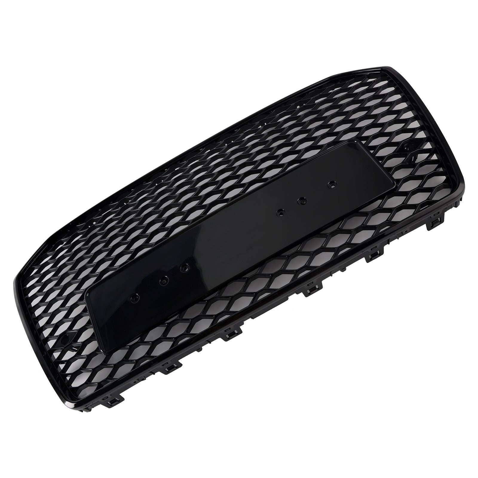 2016 2017 2018 Audi A6 S6 C7 RS6 Style Front Honeycomb Mesh Grille Grill Black