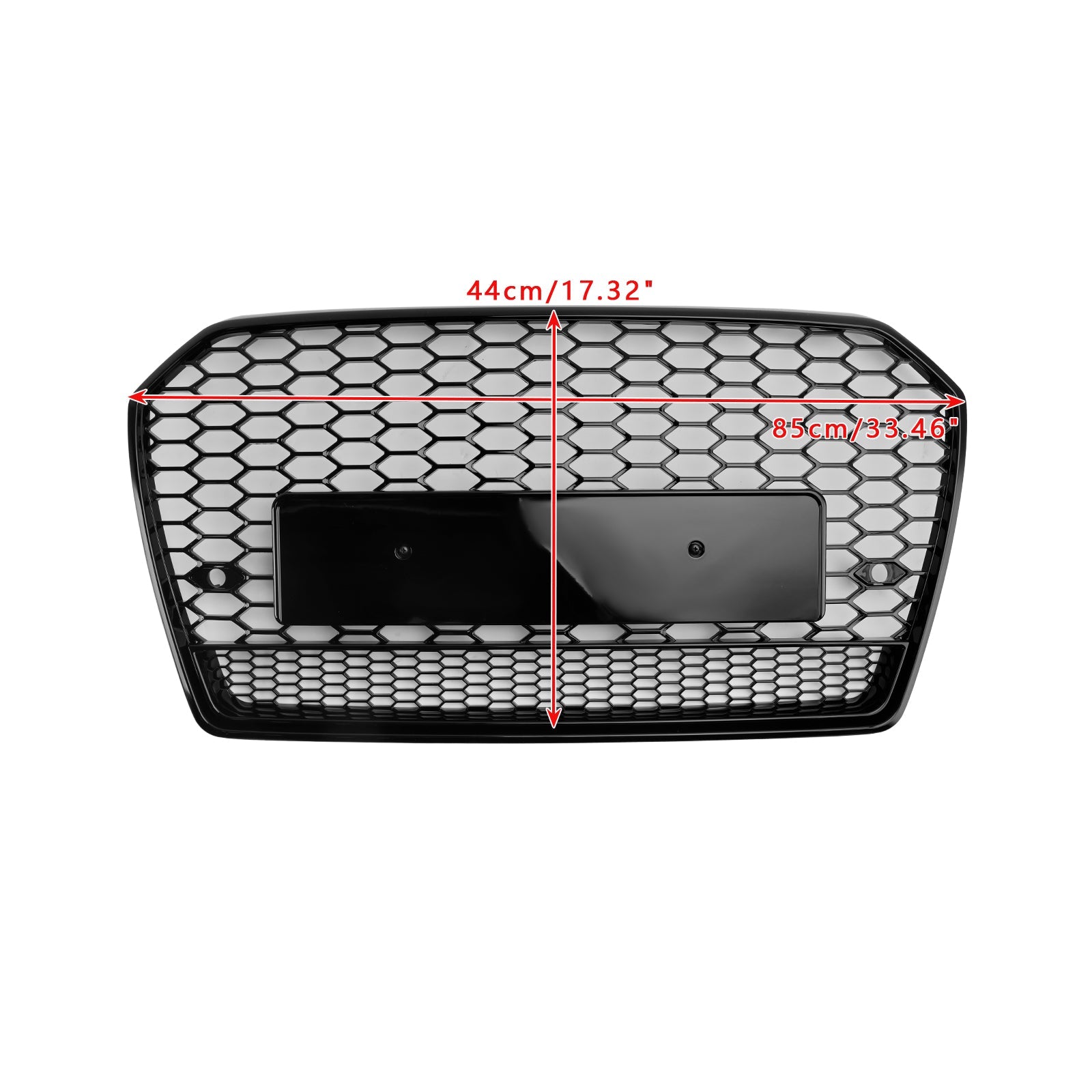 Audi A6 (C7) 2016-2018 C7PA Facelift RS6 Style Honeycomb Mesh Front Grille Grill