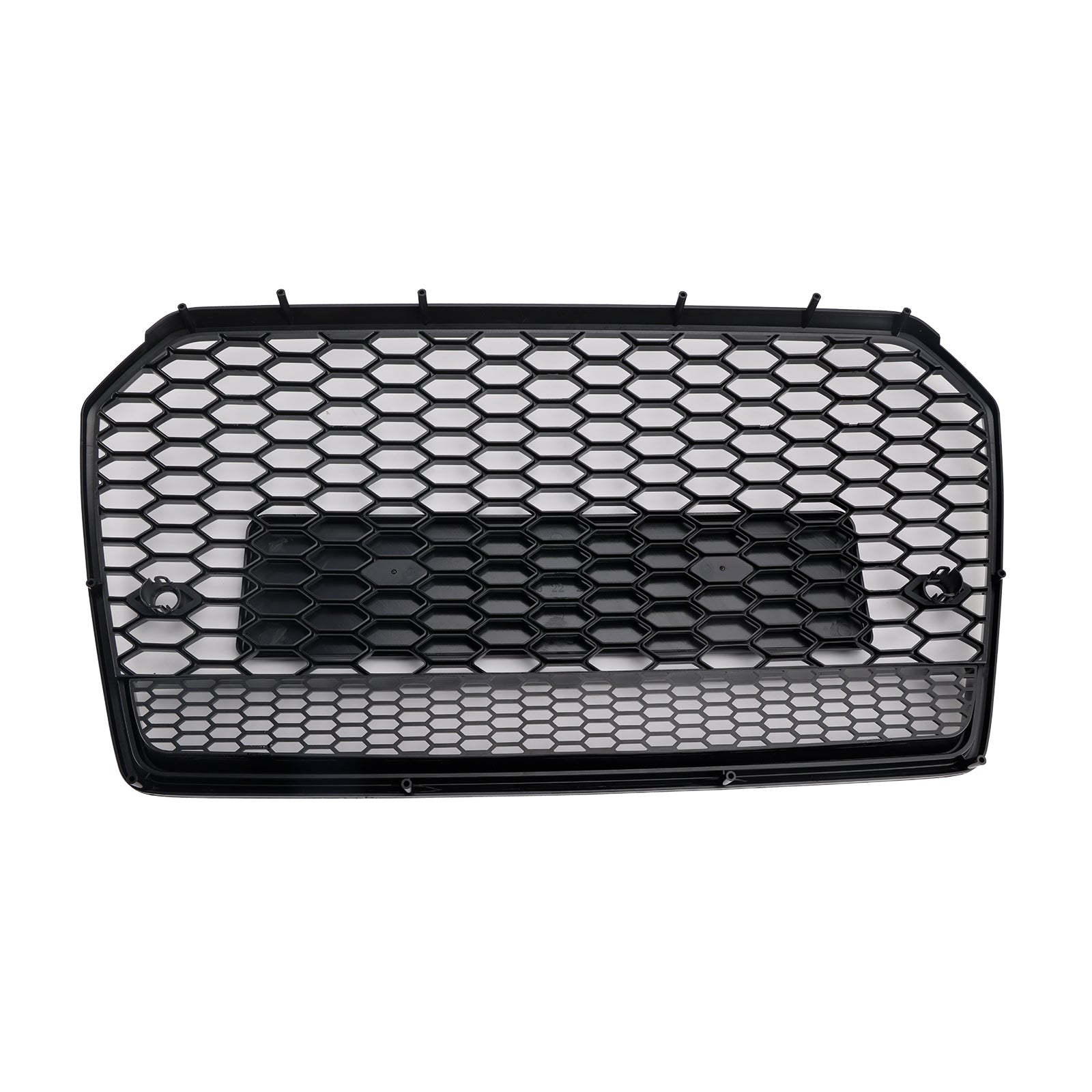 2016 2017 2018 Audi A6 S6 C7 RS6 Style Honeycomb Mesh Front Grille Grill Black