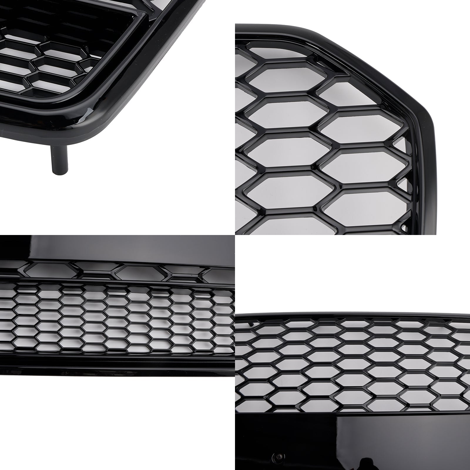 Audi A6 (C7) 2016-2018 C7PA Facelift RS6 Style Honeycomb Mesh Front Grille Grill