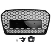 Audi A6 (C7) 2016-2018 C7PA Facelift RS6 Style Honeycomb Mesh Front Grille Grill