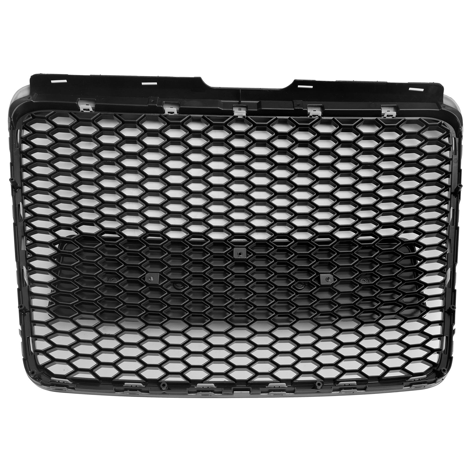 2008 2009 2010 2011 Audi A6 C6 Facelift Black Front Honeycomb Bumper Grill Grille