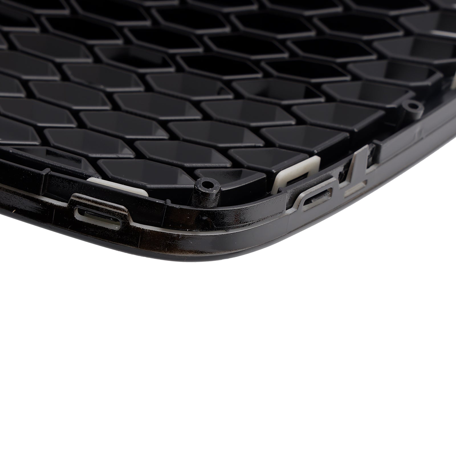 2008 2009 2010 2011 Audi A6 C6 Facelift Black Front Honeycomb Bumper Grill Grille