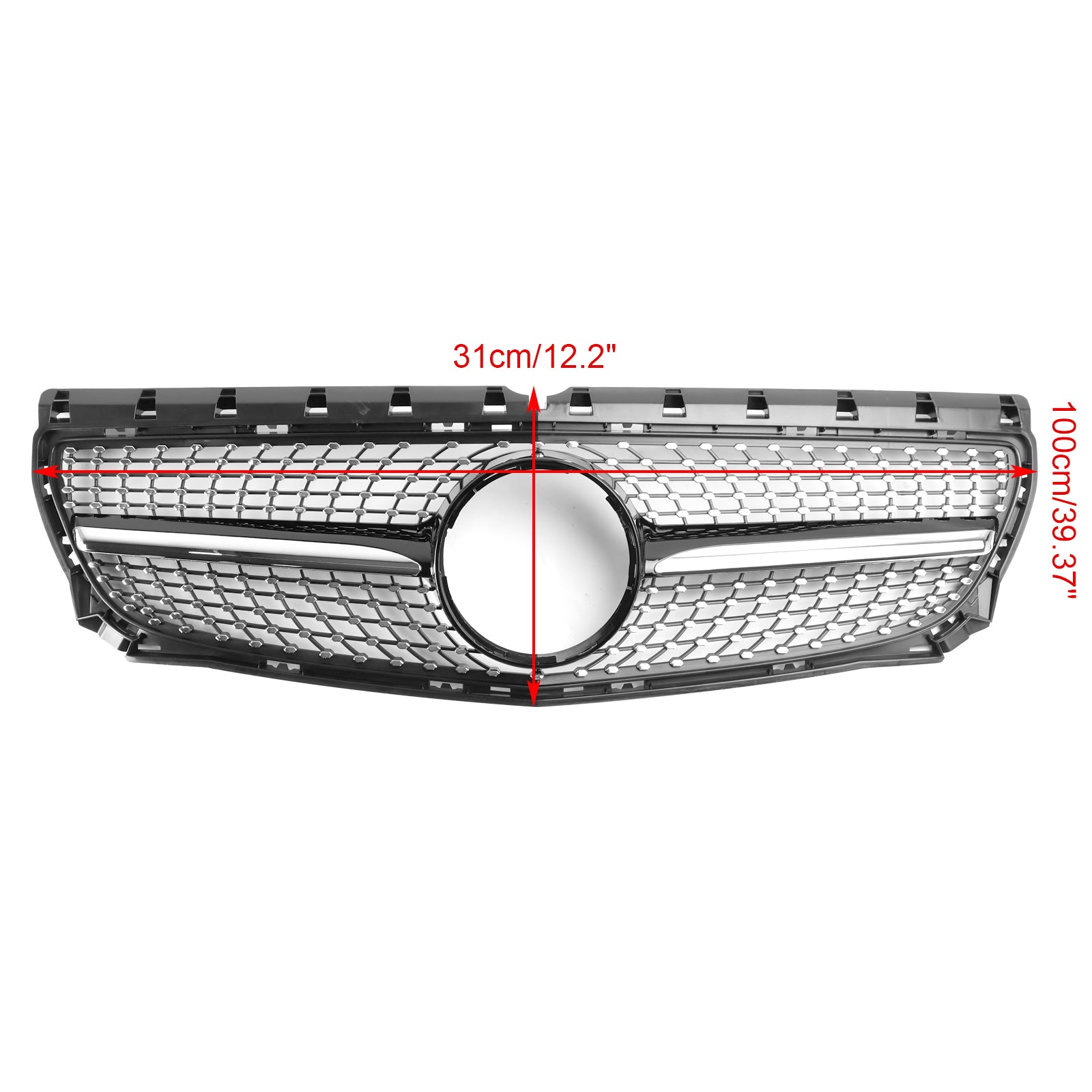 2011 2012 2013 2014 Mercedes Benz B-Class W246 Front Bumper Grill Grille Diamond A2468850722