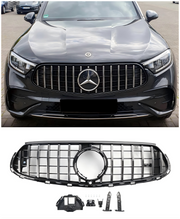 Mercedes GLC X254 C254 2022-2024 with AMG-Line Front Bumper Upper Grill Grille