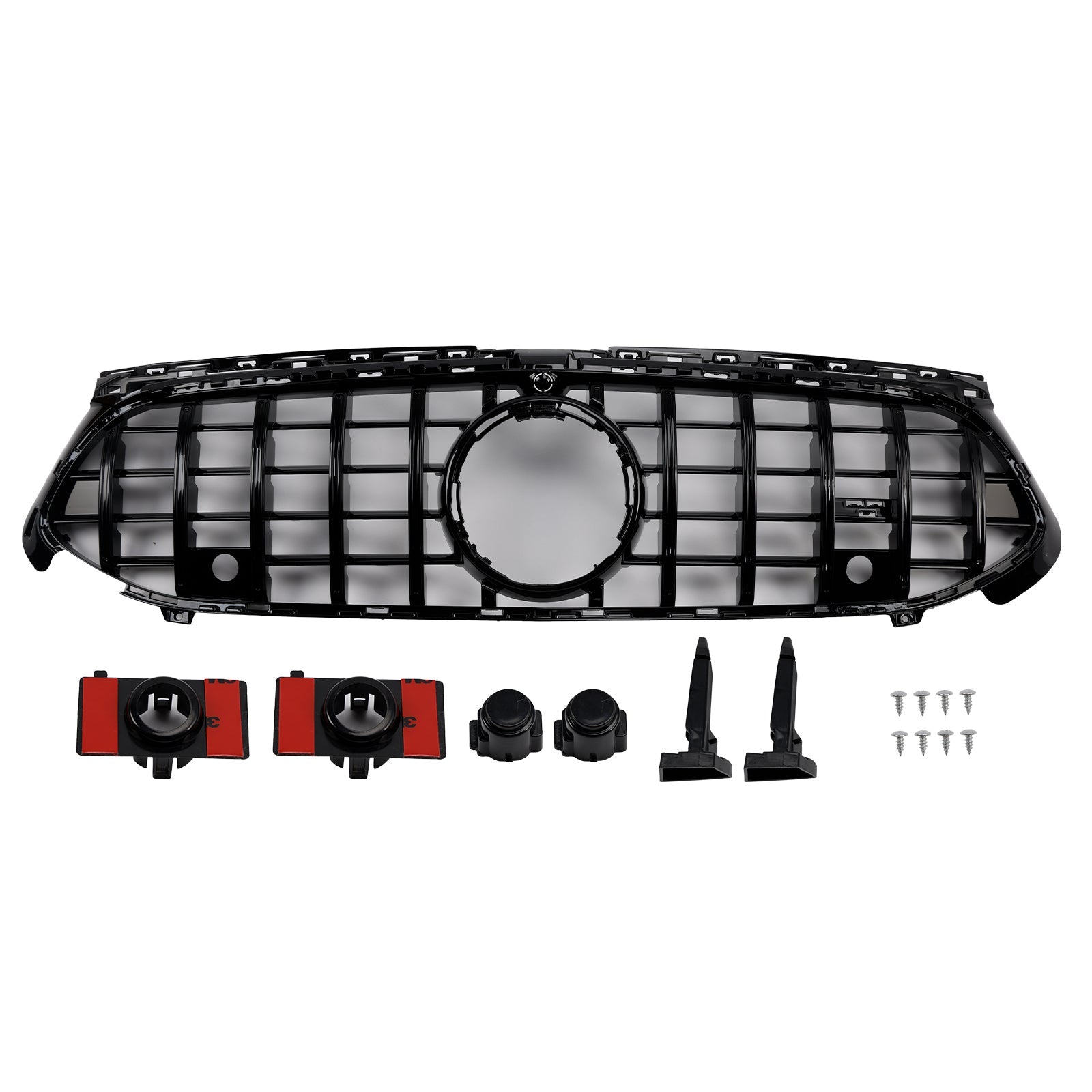 2023-2025 Mercedes A-Class W177 A35 A180 Gloss Black Front Grille Grill