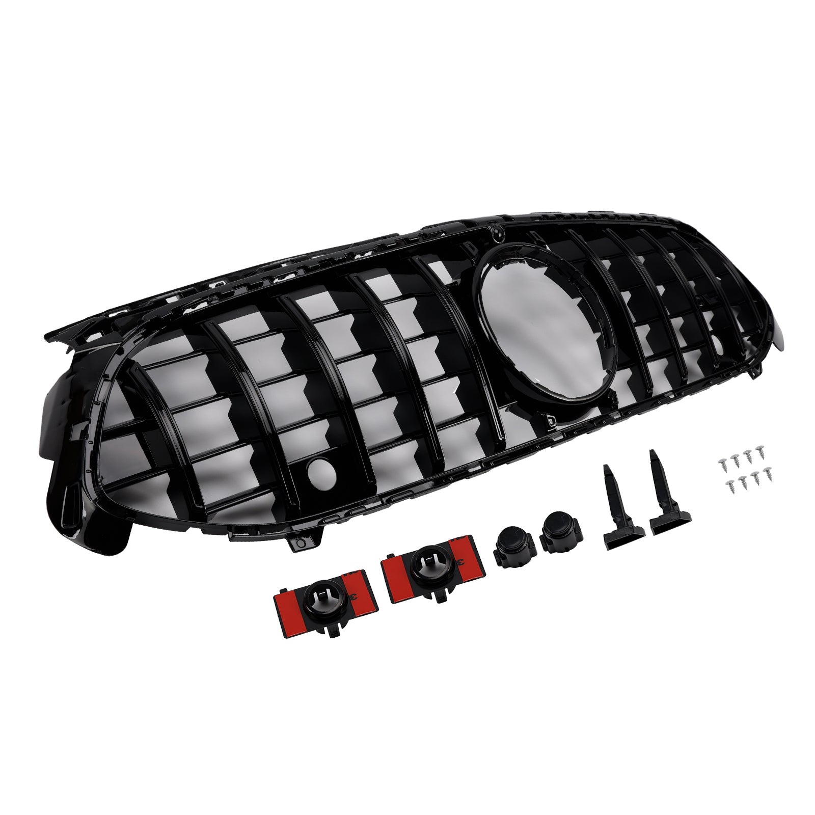 2023-2025 Mercedes A-Class W177 A35 A180 Gloss Black Front Grille Grill