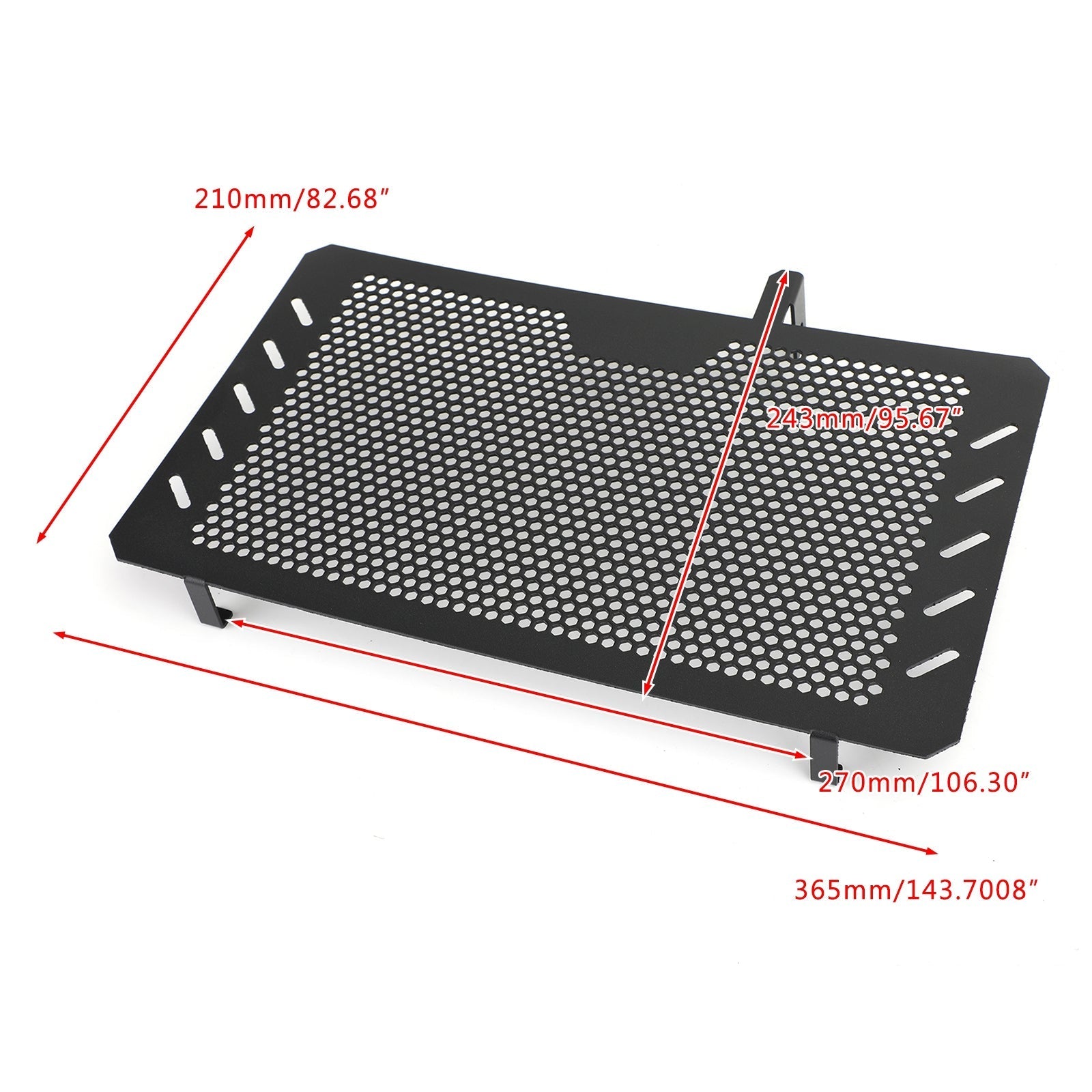 Black Radiator Grill Guard Protector For Suzuki DL650 V-Strom 650 2013-2018 Generic