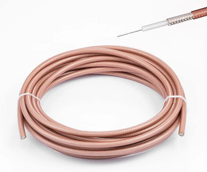 RG142 RF Coaxial Cable Connector 50ohm M17/60 RG-142 Coax Pigtail, 30M