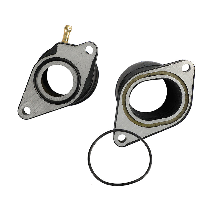 Intake Boots with O Ring Manifold Carburetor LH RH Fit For Yamaha 2001-2005 Raptor 660R