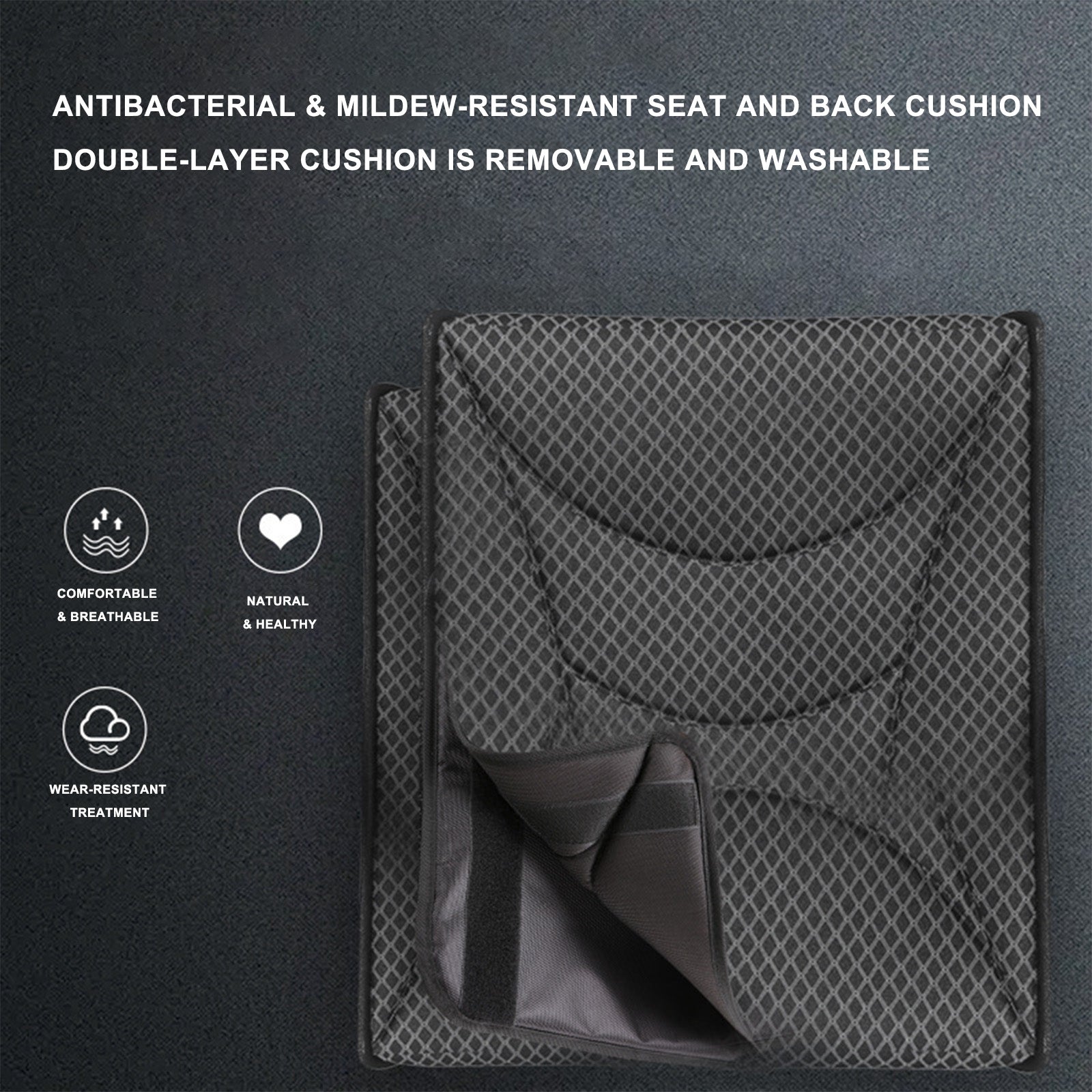 High-Density Aluminum Alloy Foldable Wheelchair with Shock-Absorbing Wheels and Trolley-Style Handle – Lightweight Compact and Puncture-Free for Easy Travel