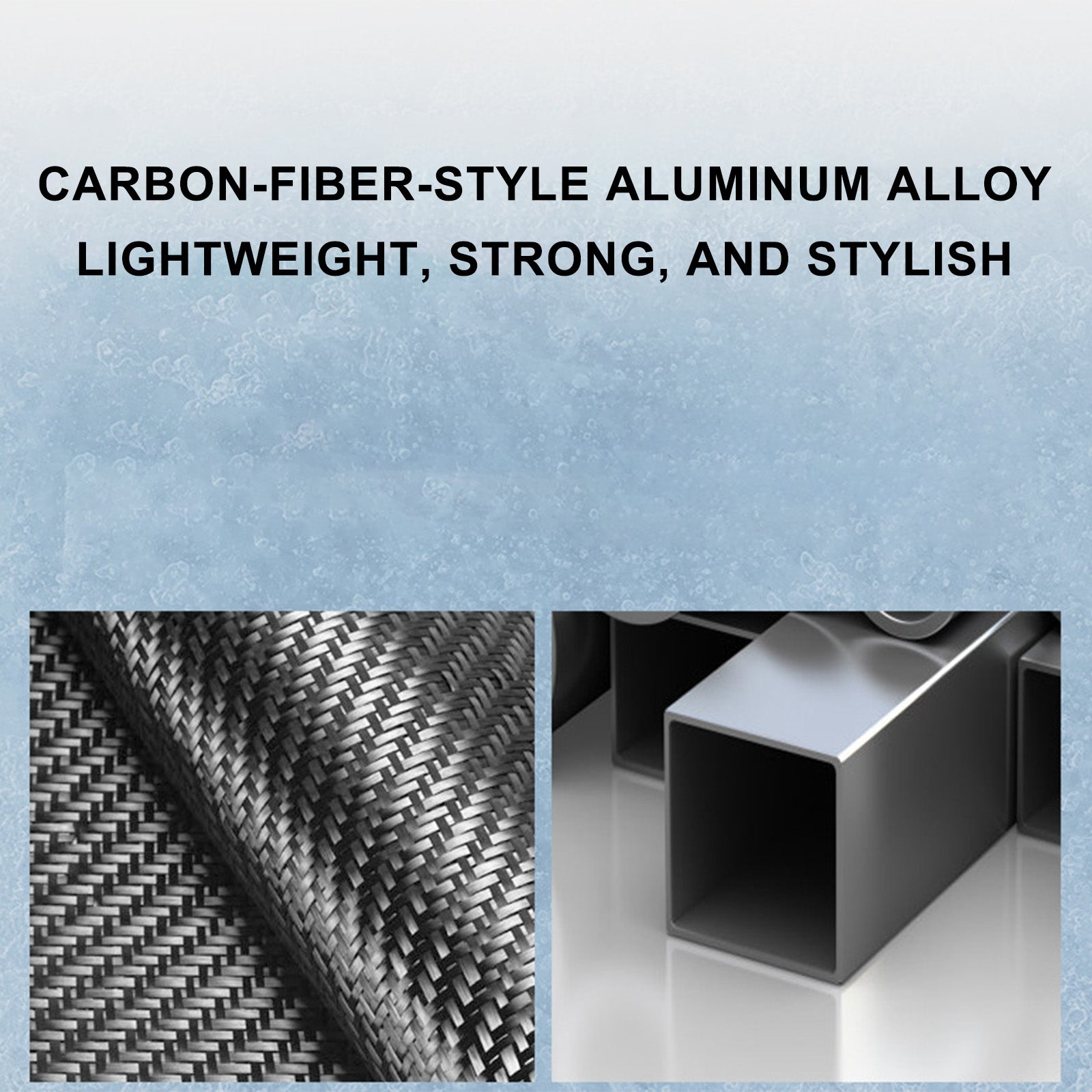 High-Density Aluminum Alloy Foldable Wheelchair with Shock-Absorbing Wheels and Trolley-Style Handle – Lightweight Compact and Puncture-Free for Easy Travel