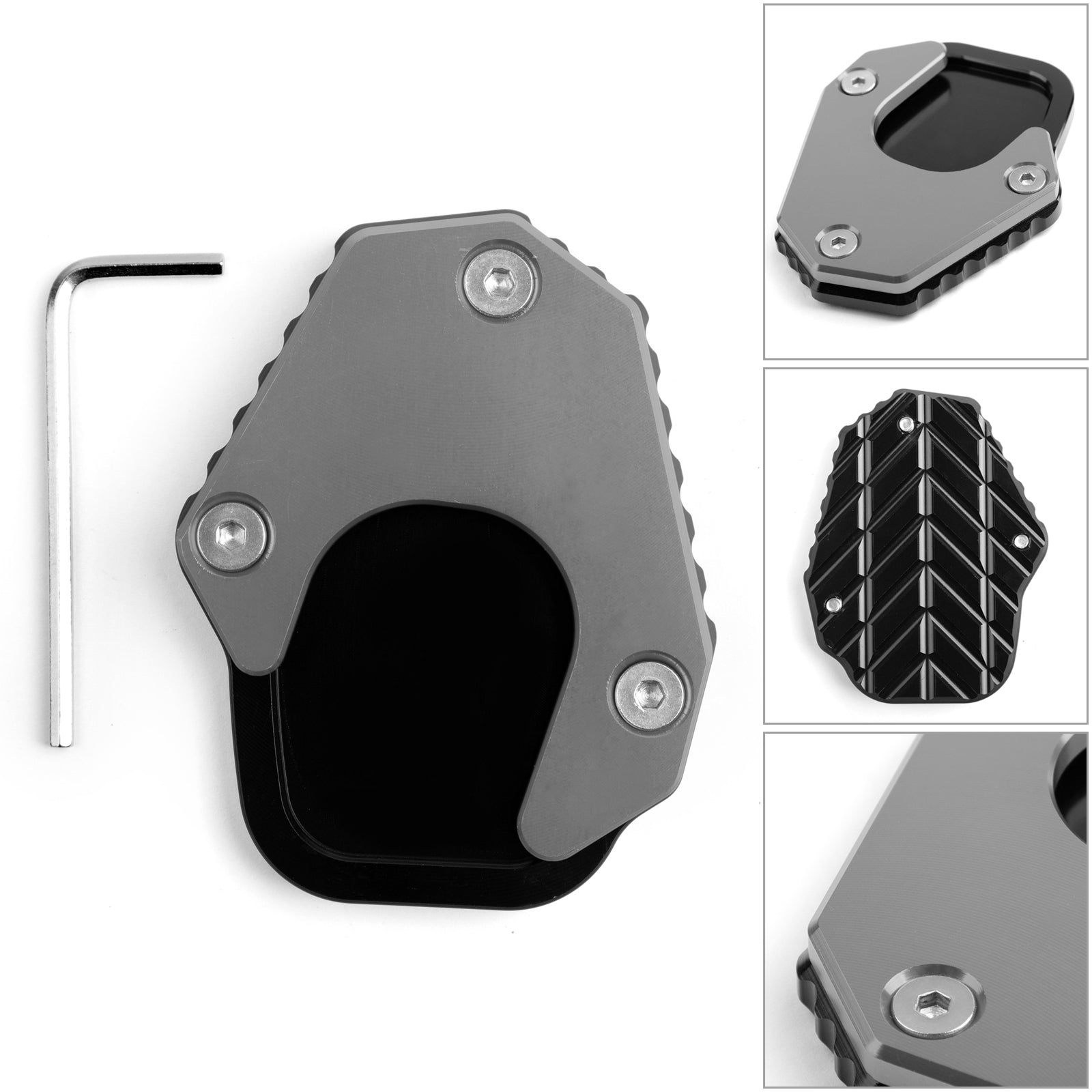 2017-2019 HONDA CRF250 RALLY Kickstand sidestand stand extension enlarger pad For Generic