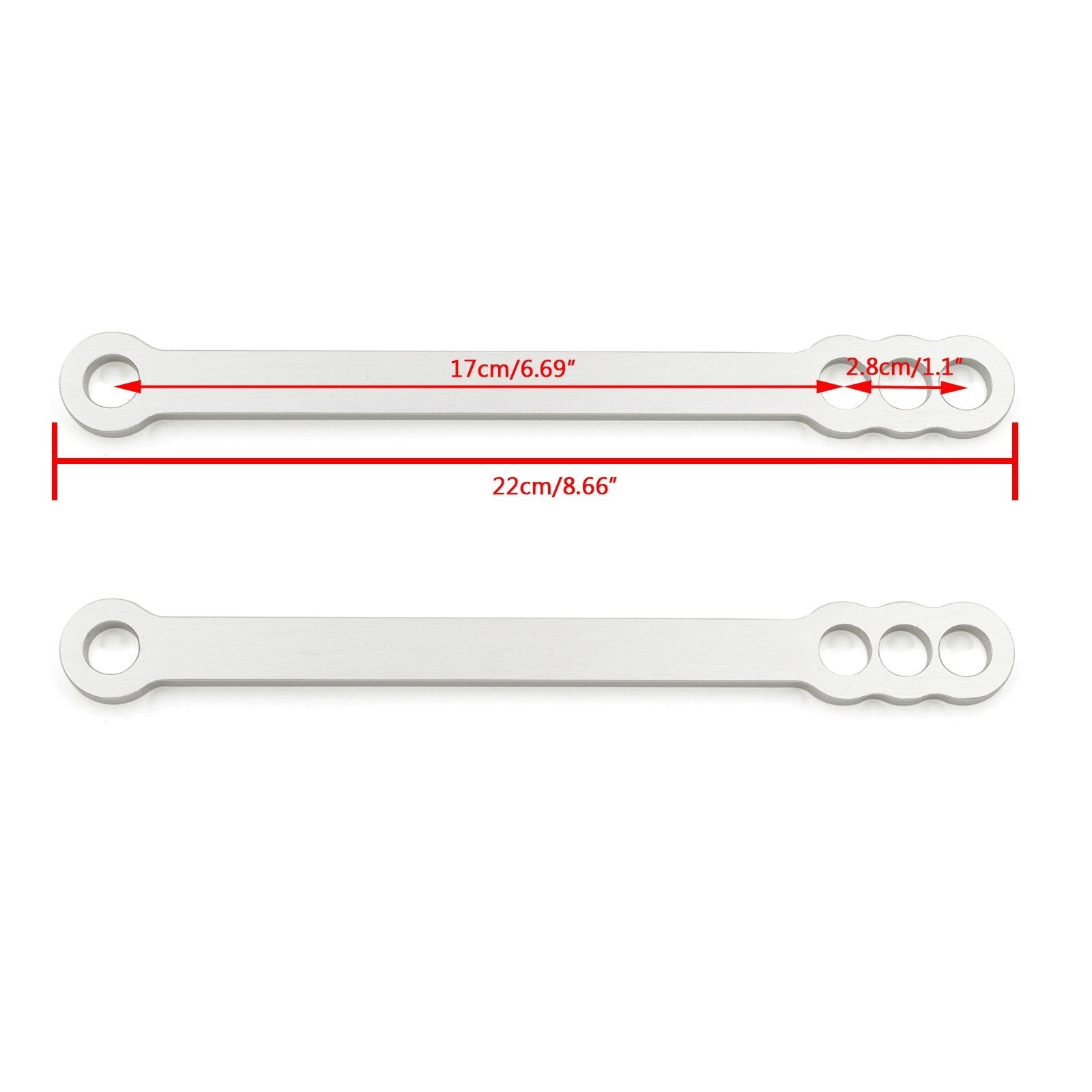 Lowering Links Link For Suzuki GSXR 600 750 2001-2005 GSXR 1000 2001-2004 Chrome