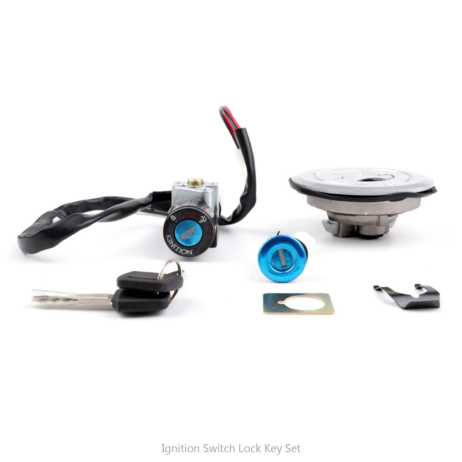 Ignition Switch Fuel Gas Cap Seat Lock Key Set 35010-KPP-860 For Honda CBR125RW 2005-2010