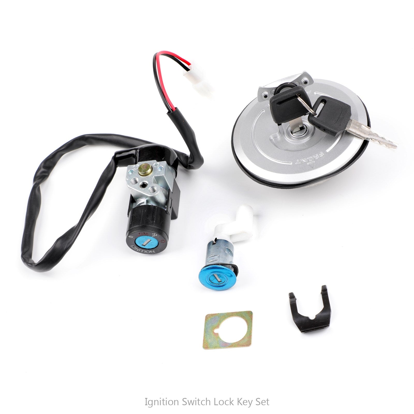 Ignition Switch Fuel Gas Cap Seat Lock Key Set 35010-KPP-860 For Honda CBR125RW 2005-2010
