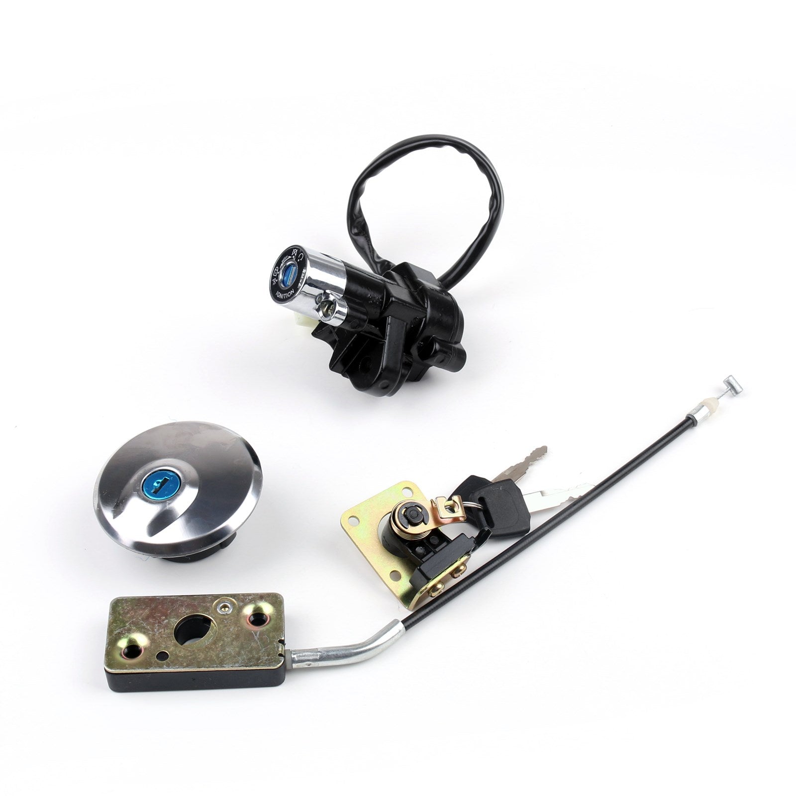 1998-2003 Suzuki GZ125 Ignition Switch Lock & Fuel Gas Cap Key Set Generic