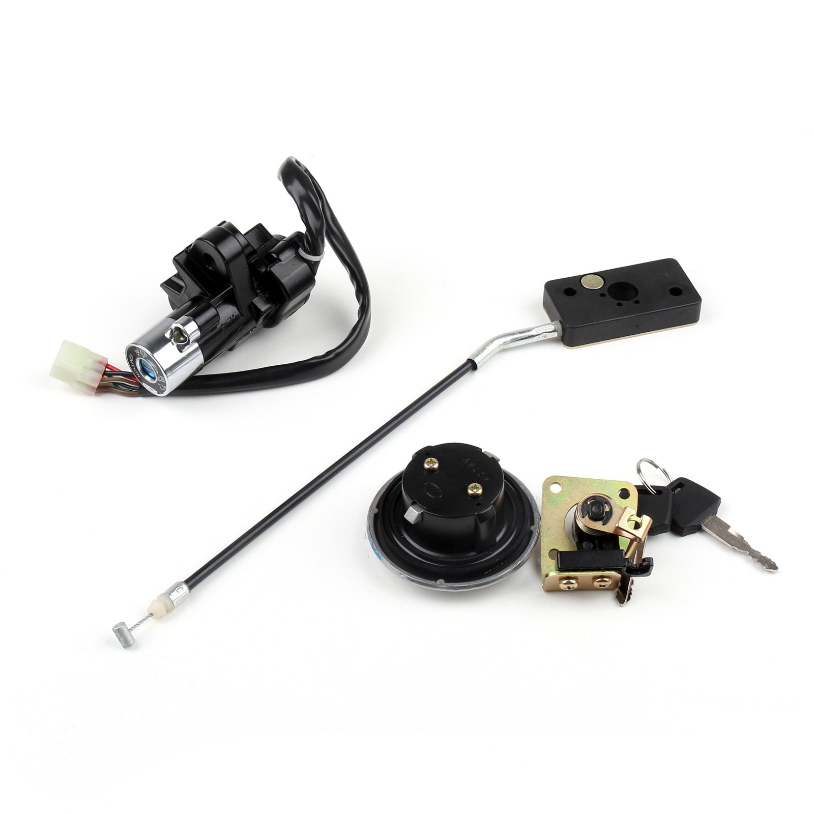 1999-2011 Suzuki GZ250 Ignition Switch Lock & Fuel Gas Cap Key Set Generic