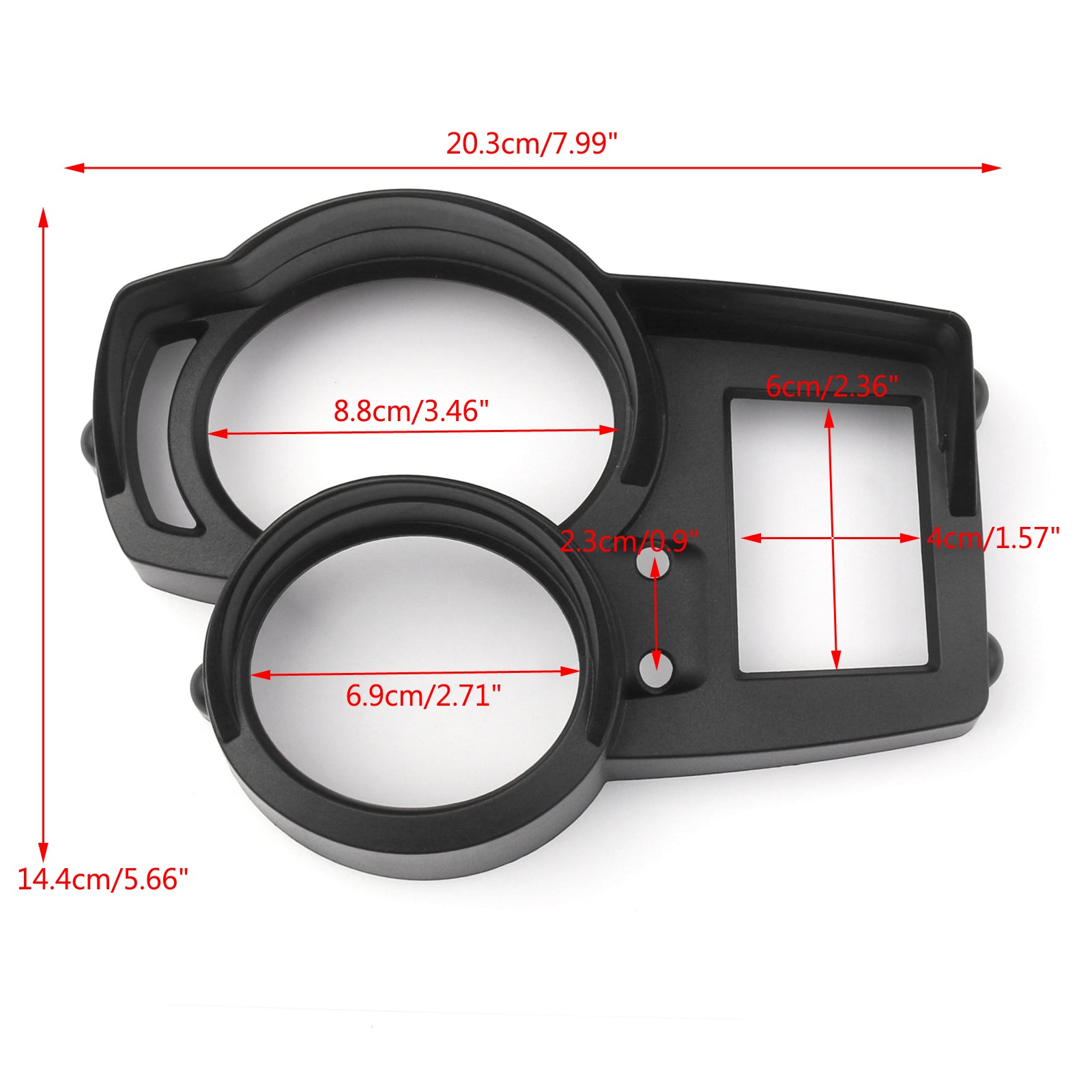 Sunproof Hood Instrument Protector Fit for BMW F700GS F800GS Adventure F650GS Generic