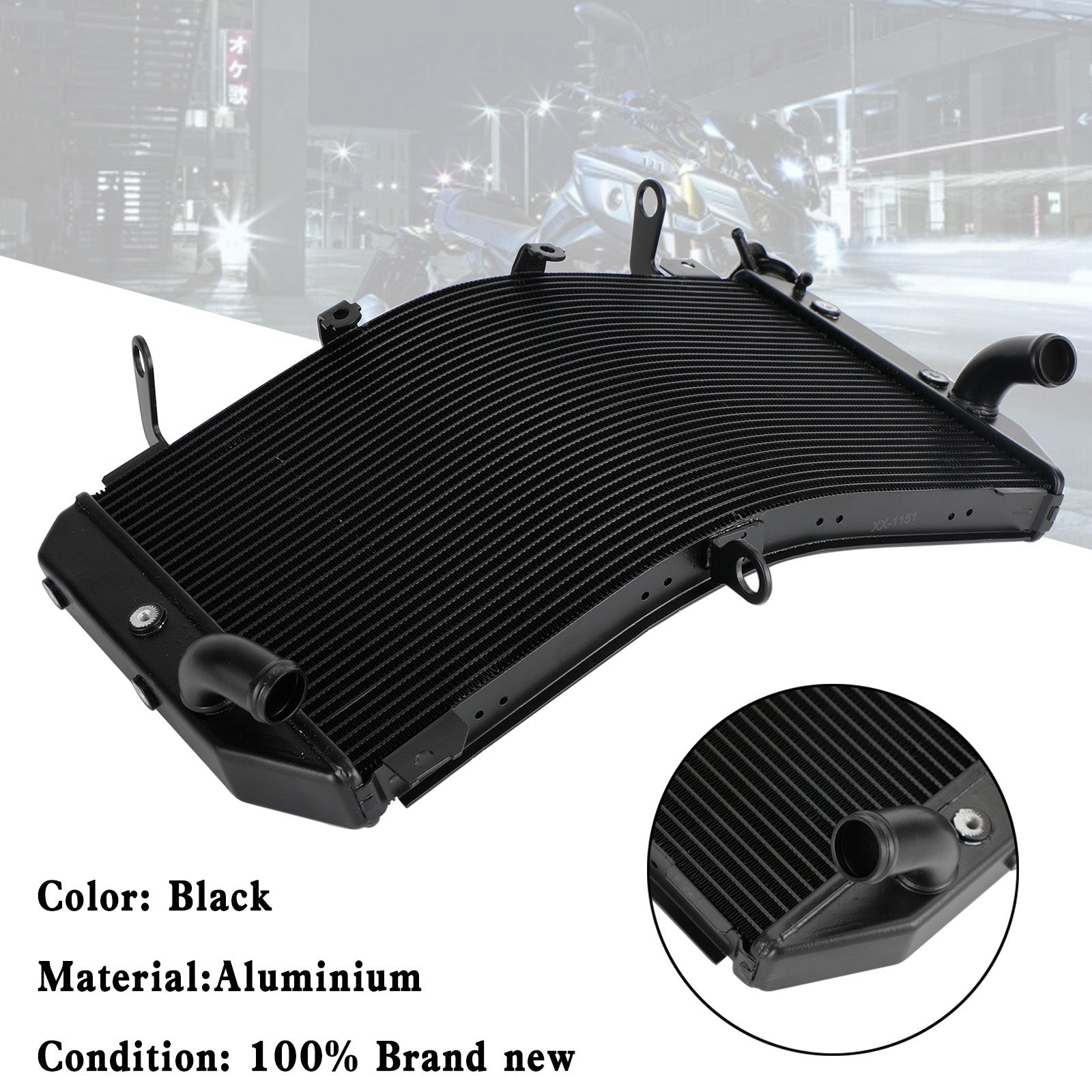 2016-2021 Yamaha FZ10 MT-10 MTN1000 Radiator Cooling Cooler