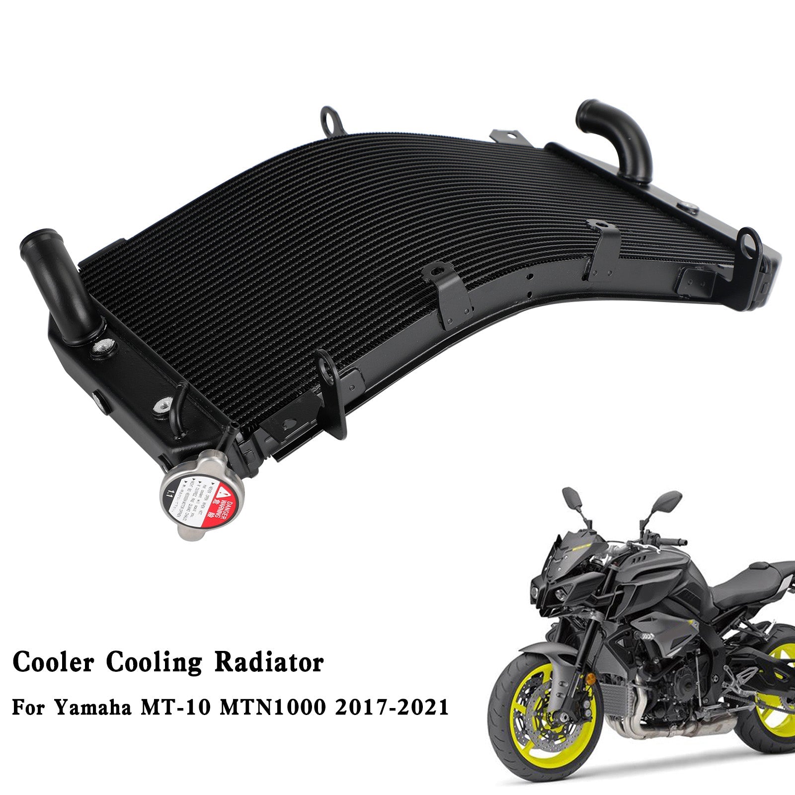 2016-2021 Yamaha FZ10 MT-10 MTN1000 Radiator Cooling Cooler